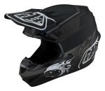 Troy lee Designs SE4 Polyacrylite Skooly Helmet - Black